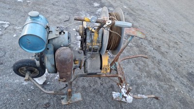 Seilwinde PLUMETTAZ mit Hirtmotor  für ET Teile