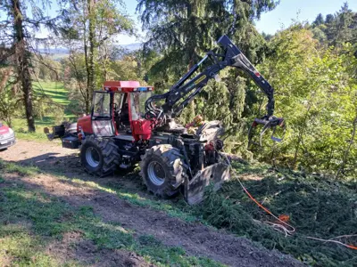 Ritter R185-4Rad Forstschlepper Skidder