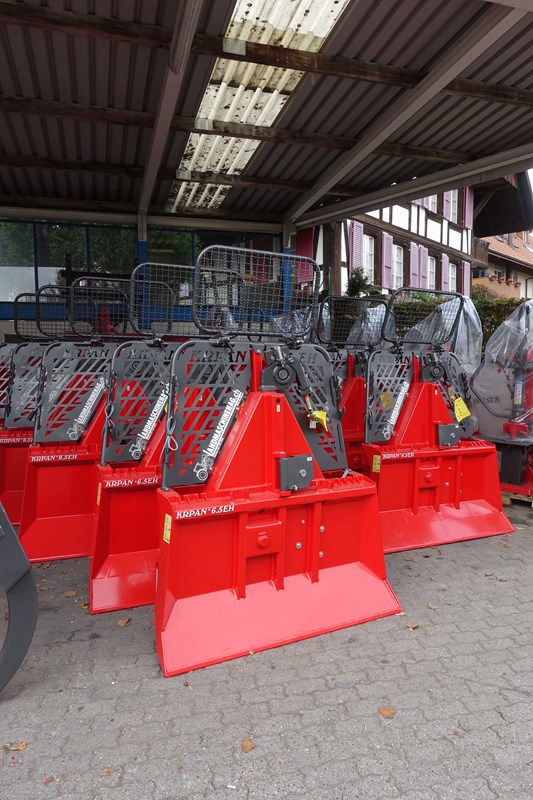 Krpan Seilwinde EH 6.5t, Funk, Seilausstoss / Treuil Krpan 6.5 EH, commande radio, éjection de la co