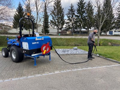 Heisswasser-Unkrautvernichter STEAM, für Pickup