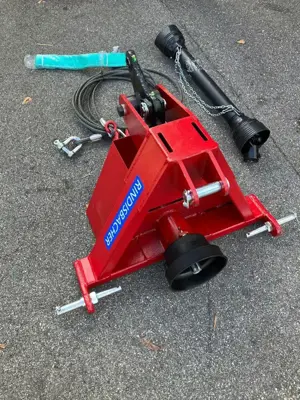 Baumschüttler/Seilschüttler an Traktor/Secoueur de corde