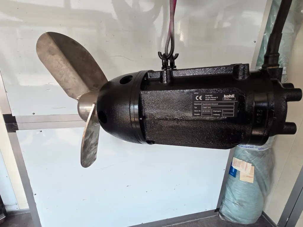 Tauchmotorrührwerk 7.5kW, 10 PS