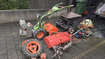 2-Rad Bodenfräse Agria 2400 L