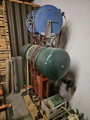 Druckluftkompressor an 3 Punkt