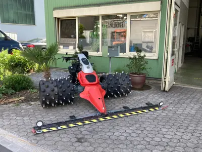 Motormäher Aebi CC160 , Demo