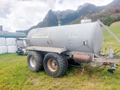 Güllefass Pumpfass Schneckenpumpe