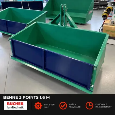 Benne 3 points 1.60 m