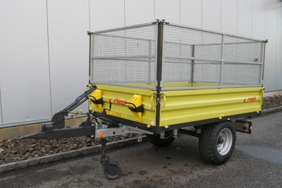 Dreiseitenkipper / Remorque basculante Fliegl EDK 25