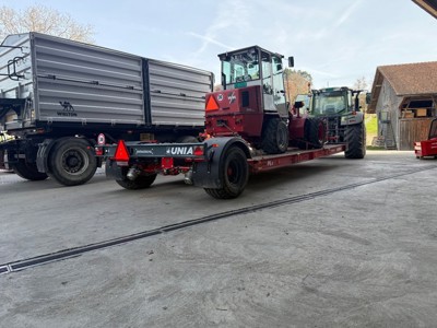 Unia PL6 Plattformanhänger absenkbar