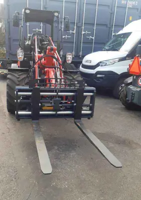 Palettengabel Paletgabel Zinkenverstellung Teleskoplader Hoflader Radlader Frontlader