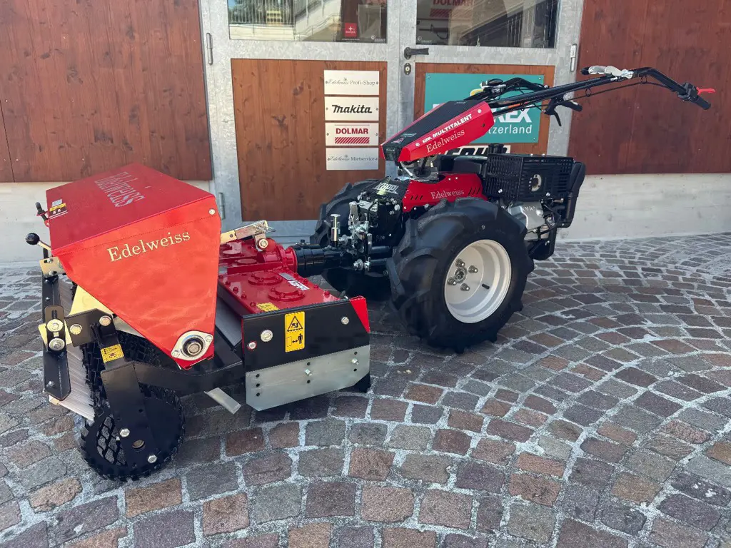 Köppl Multitalent MT14 mit Kreiselegge + Sähkasten