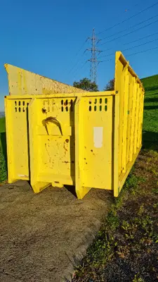 Abrollpalett mit Seitenwänden