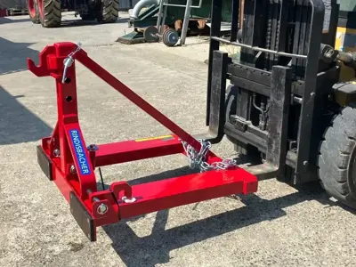 Adapter auf Staplergabeln - Adaptateur pour elevat