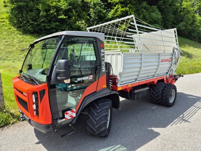 Refrom Muli T8X lang, Allradlenkung