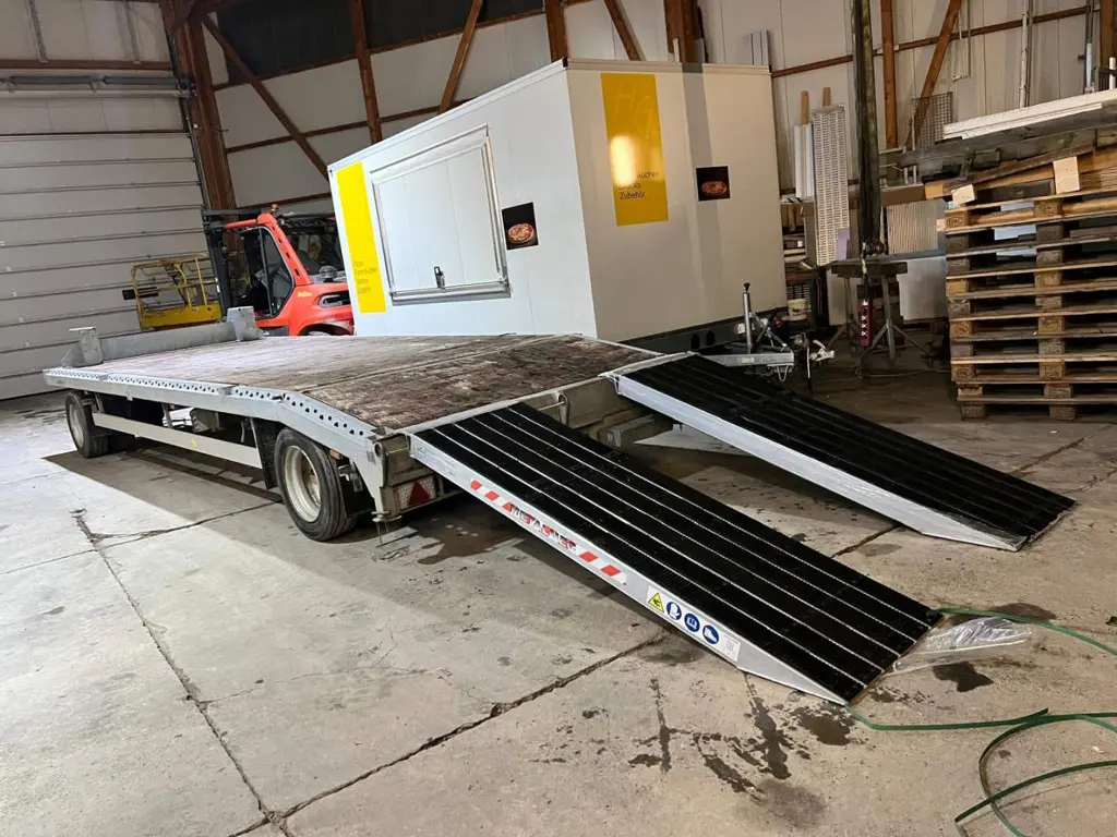 Maschinentransportanhänger Zbinden 11 to