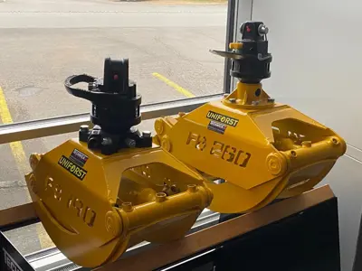 Holzgreifer / UNIFORST - FB190W mit Rotator