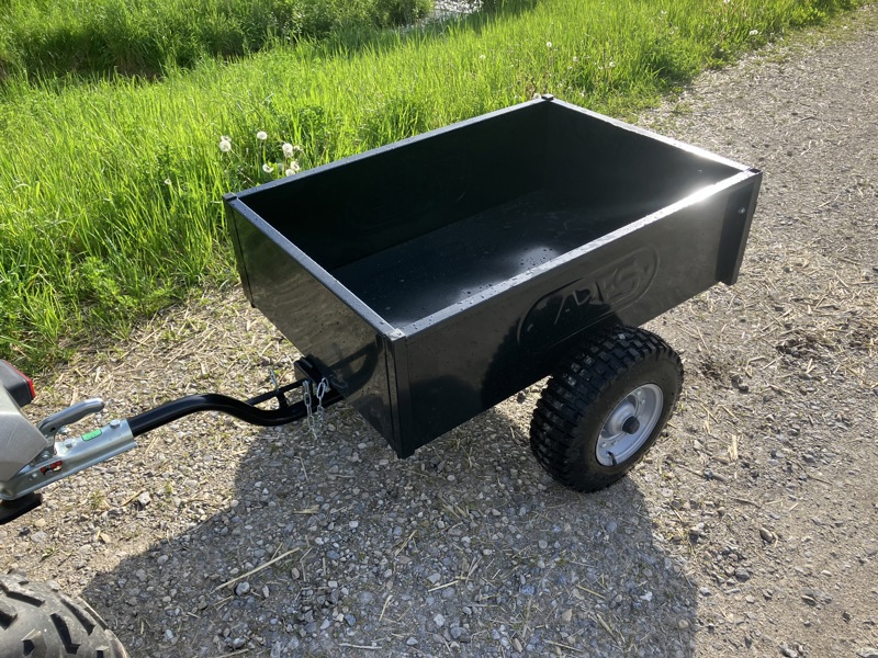 Anhänger für Quad/Rasentraktor, etc./remorque pour quad, tracteur gazon etc.