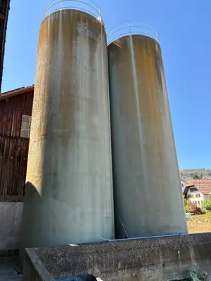 Hochsilo Rota Ver Futtersilo Grassilage Maissilage ca. 100 m3 Durchmesser 3.5 m