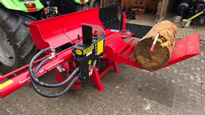 Waagrechtspaltmaschine GROWI "Die SCHNELLEN"