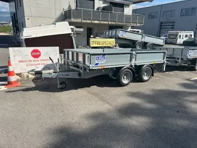 ACTION remorque plateau Ifor Williams LM125