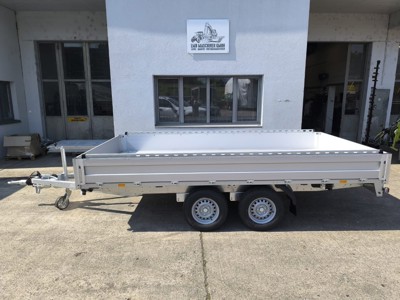 Anhänger Hochlader Böckmann mit Aluboden