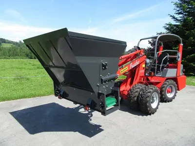 Titan Einstreugerät, Einstreuschaufel 1.80m mit Inhalt 1.44m3