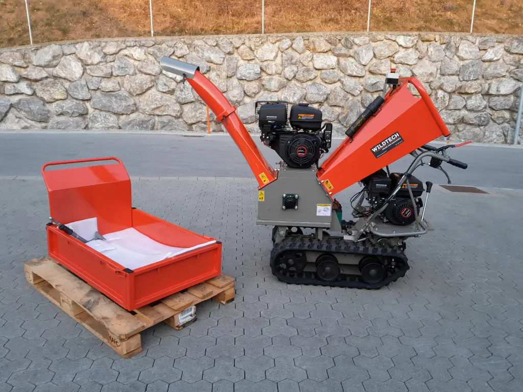 Raupenhäcksler, Raupentransporter