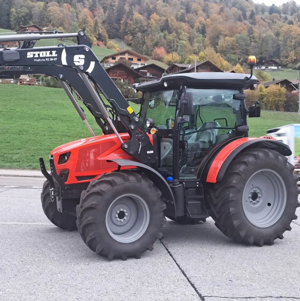 Traktor Same Explorer Natural 125 GS m. Frontlader