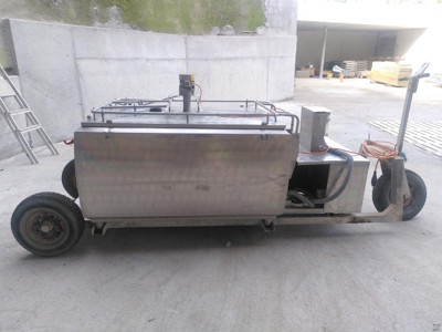 Milchkühltank 550l, hoffahrbar