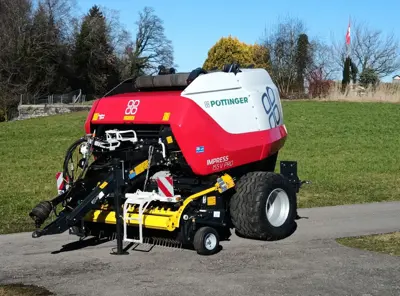 Rundballenpresse Pöttinger Impress 155 V Pro