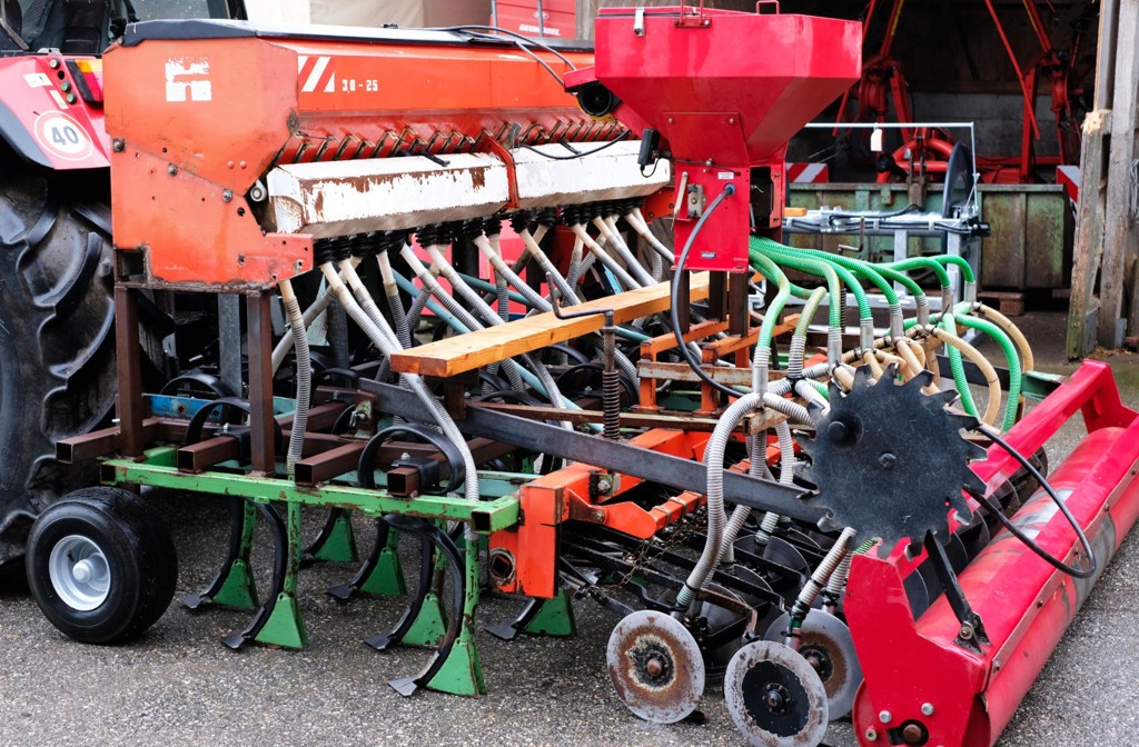Sämaschine kombiniert Grob- und Feinsaat
