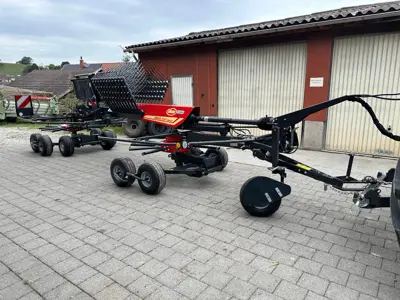 Vicon Andex 715 T Vario Doppelschwader, Seitenschwader, Tazelwurm