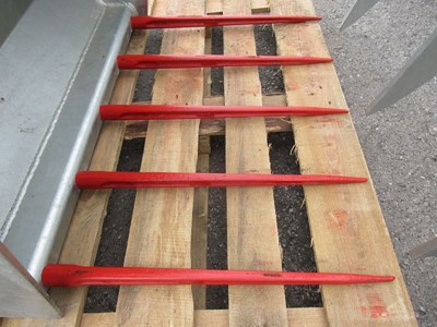 Fuchs Krokodilzange 85cm für Hoflader Fuchs und Weidemann