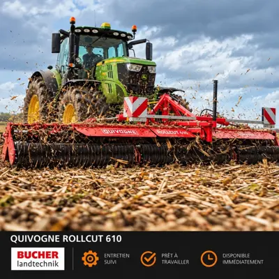 Rouleau destructeur Quivogne Rollcut 610