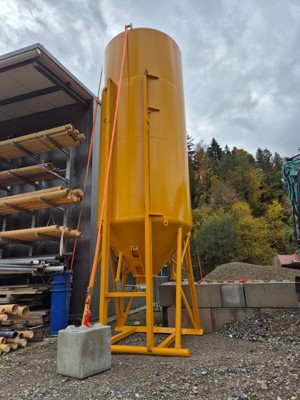 29 m³ Silo Zement/Mörtel/Futter/Pellets/Schüttgut