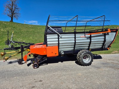 Ladewagen Bucher Unirenta T 21 Lenktriebachse