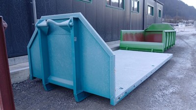 Pritsche Platform Hakengerät Mulde