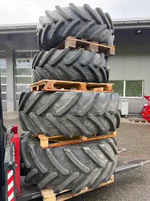 John Deere Radsatz zu 6R 150 mit VF-Reifen