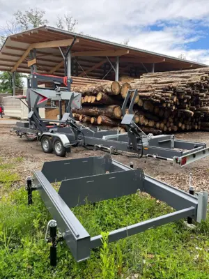 Mobiles Bandsägewerk Trak Met ttp 600  Honda IGX