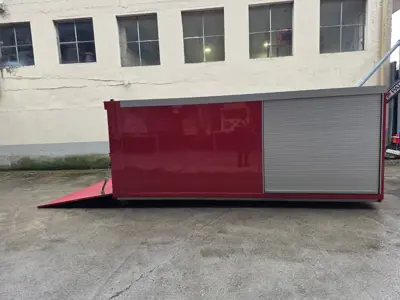 Hakenlift Material Container Werkstatt Modul