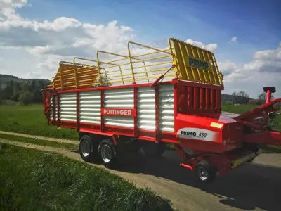 Pöttinger Ladewagen Primo 450 mit Ölbremsen
