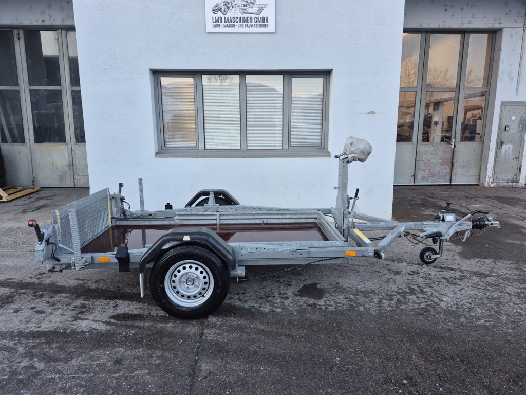 Anhänger Pongratz Tiefgang mit Absenkplattform