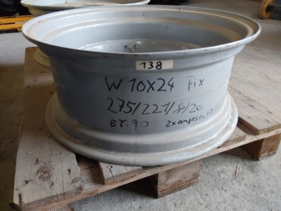 Fixspur Felge W 10x24