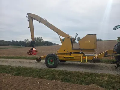 Griesser Mistkran mit Holzzange