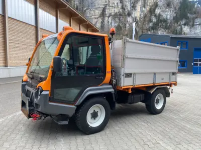 Occ. Lindner Unitrac 102 mit Kipperbrücke