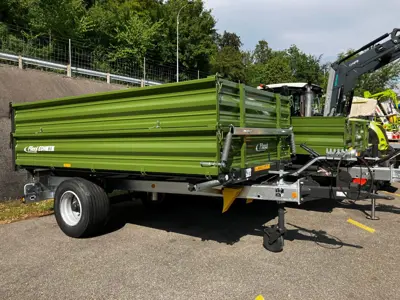 NEU! NOUVEAU! Dreiseitenkipper / remorque basculante Fliegl EDK 80/4000