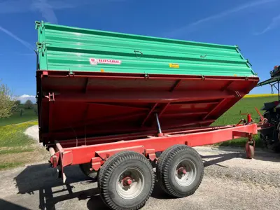 Tandem Dreiseitenkipper mit hydr. 1Leiterbremse
