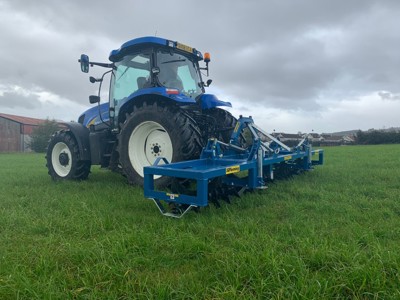 Wiesenbelüfter 5m, hydr. klappbar