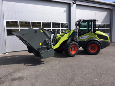 Kombiverteiler für Gras-/Mais-/Zuckerrübenschnitzelballen Heuballen Strohballen