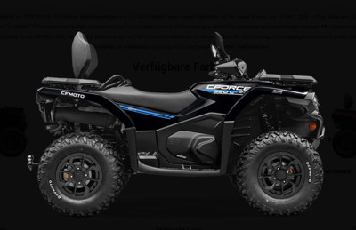 Sofort verfügbar: CFMOTO CForce 520L BLACK
